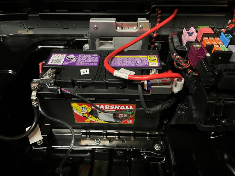 Car battery from Marshall Batteries